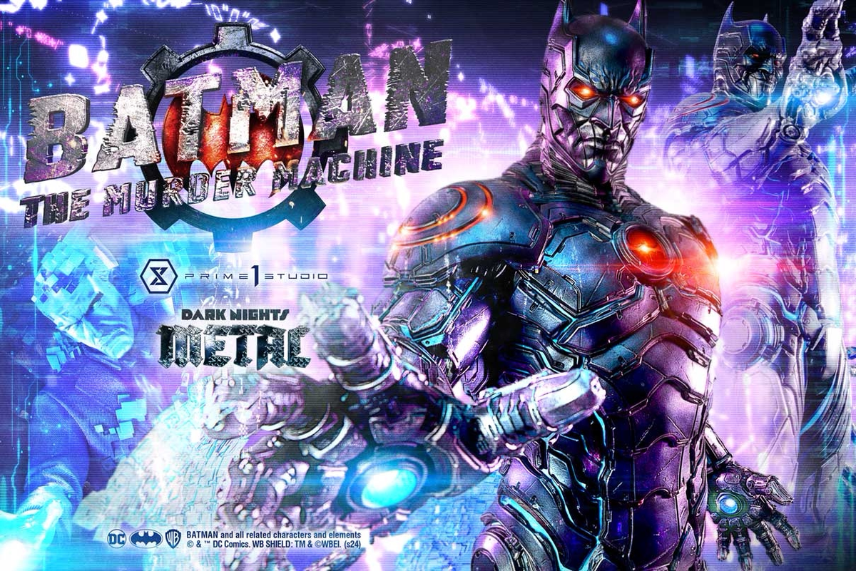 Prime 1Studio MMDCMT-14DXS Batman 1/3 The Murder Machine Statue