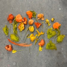 Vintage Millinery Feather Floral Collection - Large Artiste Lot