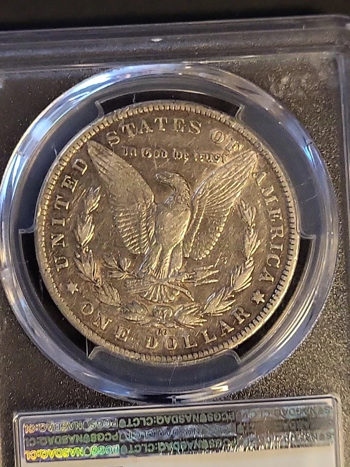 1882-CC VF30 Morgan Dollar, PCGS 33288370 - Image 4 of 4