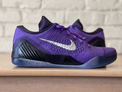 Nike Kobe IX Elite Low Protro Hyper Grape Moonwalker Men Sz 14