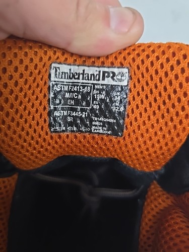 Timberland PRO Men's Hypercharge 6" Composite Toe Waterproof Work Boot Size 15W - Bild 4 von 8