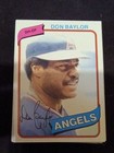 Photo of 1980 Topps #285 Don Baylor California Angels Baseball Card
