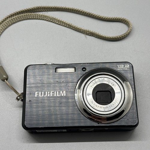 FUJIFILM FinePix J38 - BLACK 12.2 MP-Digital Camera - Tested, Read