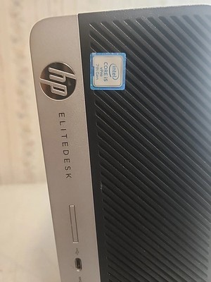 HP EliteDesk 800 G3 TWR Intel i5-7500 VPro CPU 8GB 256 GB + 1tb