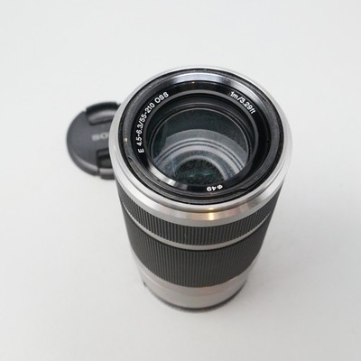 Sony SEL55210 55-210mm f/4.5-6.3 OSS Gray Zoom Lens Sony E-Mount Cameras
