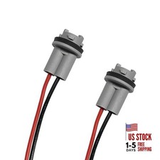 T15 Bulb Socket Pigtail Wiring Harness Adapter, 912 920 921 Pre-Wire 2PCS
