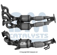 Bm Catalysts Katalysator Approved BM92040H FüR Dxa Focus CB7 Ford Max Keramik 3