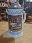 VINTAGE 1993 COCA-COLA BRAND COLLECTOR STEIN "THE TOURING CAR" BY GERZ GMBH COLL