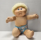 Cabbage Patch Kids 1985 Xavier Roberts Doll Blonde Hair Blue Eyes Doll Vintage