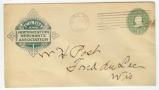 1901 St Paul Minnesota Twin City And Northwestern Merchants  Assc to W H Post