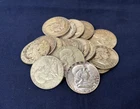 Franklin Silver Half Dollar Roll 90% Silver 20 Coins