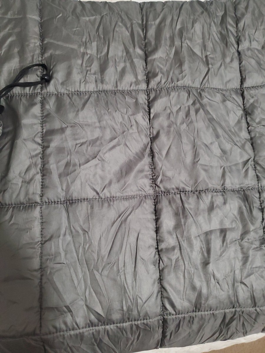 Eddie Bauer Home Primaloft Packable Gray Thermal Down Throw