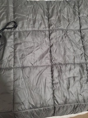 Eddie Bauer Home Primaloft Packable Gray Thermal Down Throw
