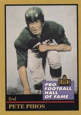 Pete Pihos Philadelphia Eagles HOF Enor 117 Football Card 1991 Indiana