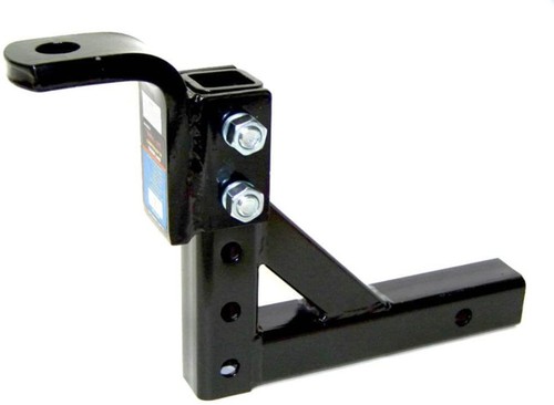 New 10" Adjustable Hitch Drop Ball Mount 2" Trailer Reciever 8 Positions - 第 2/2 張圖片