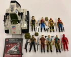 GI Joe Transformers Sgt Slaughter Triple T Super7 Lt Falcon Vintage Figure Lot