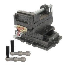 For Cross Slide Vise Drill Press Heavy Duty Metal Milling 2 Way Clamp Machine
