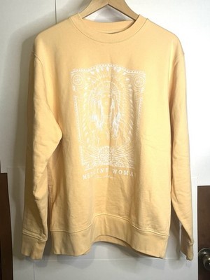 Eden Ashram Unisex Size L  Medicine Woman  Organic Cotton Sweatshirt in Nispero