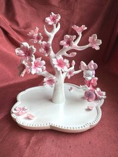 Disney Minnie Mouse Cherry Blossom Jewelry Stand Accessories Spring Decor