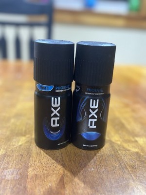 Axe Phoenix Deodorant Body Twist IT Can Sprays 4oz USA Made Rare ORIGINAL 2 Pack