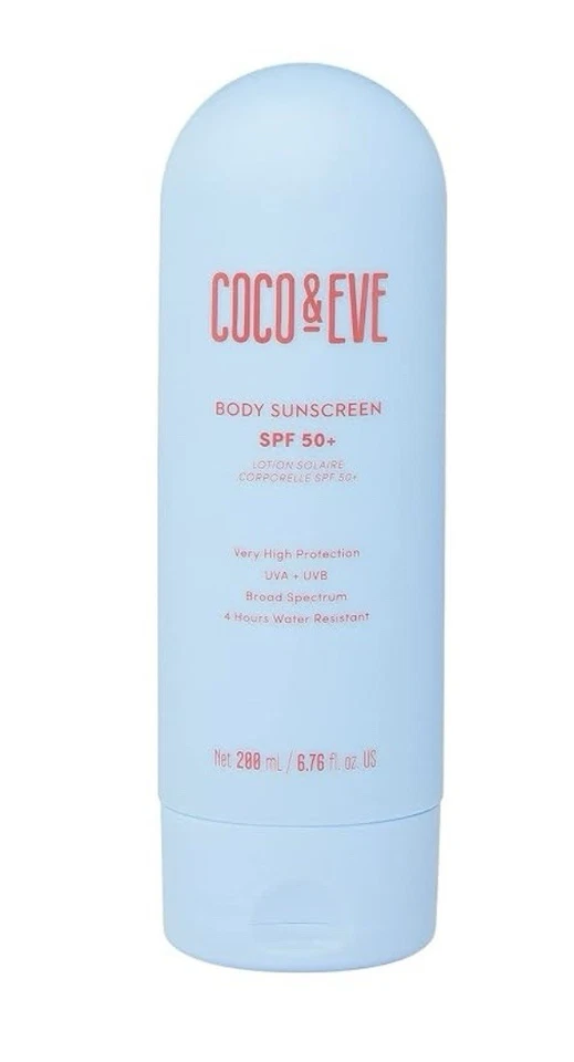 COCO & EVE Body Sunscreen SPF50+ Lotion 200ml
