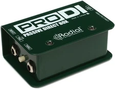 Radial Engineering ProDI Passive Instrument Direct Box Bass/Guitar/Synth Pro DI