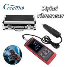 Vibration Meter,Digital Vibrometer,Vibration Analyzer 3 Probes High Precision