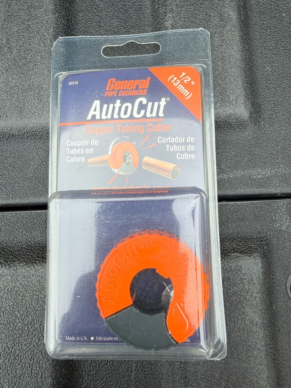 1/2-inch AutoCut Copper Tubing Cutter by General Pipe Cleaners, Model: ATC12