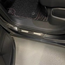 2tlg Hinten Einstiegsleisten Einstieg ABS+Edelstahl Passend für Audi Q3 typ F3