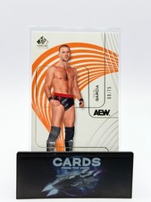 2025 Upper Deck SP Signature Edition AEW Wrestling Daniel Garcia #21 Orange /75