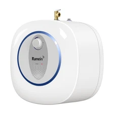 Electric Mini Tank Water Heater, 8 Gallons Point of Use Hot Water Heaters 120V