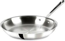 All Clad D3 12 inch Polished 3-ply Stainless Steel Frying Pan