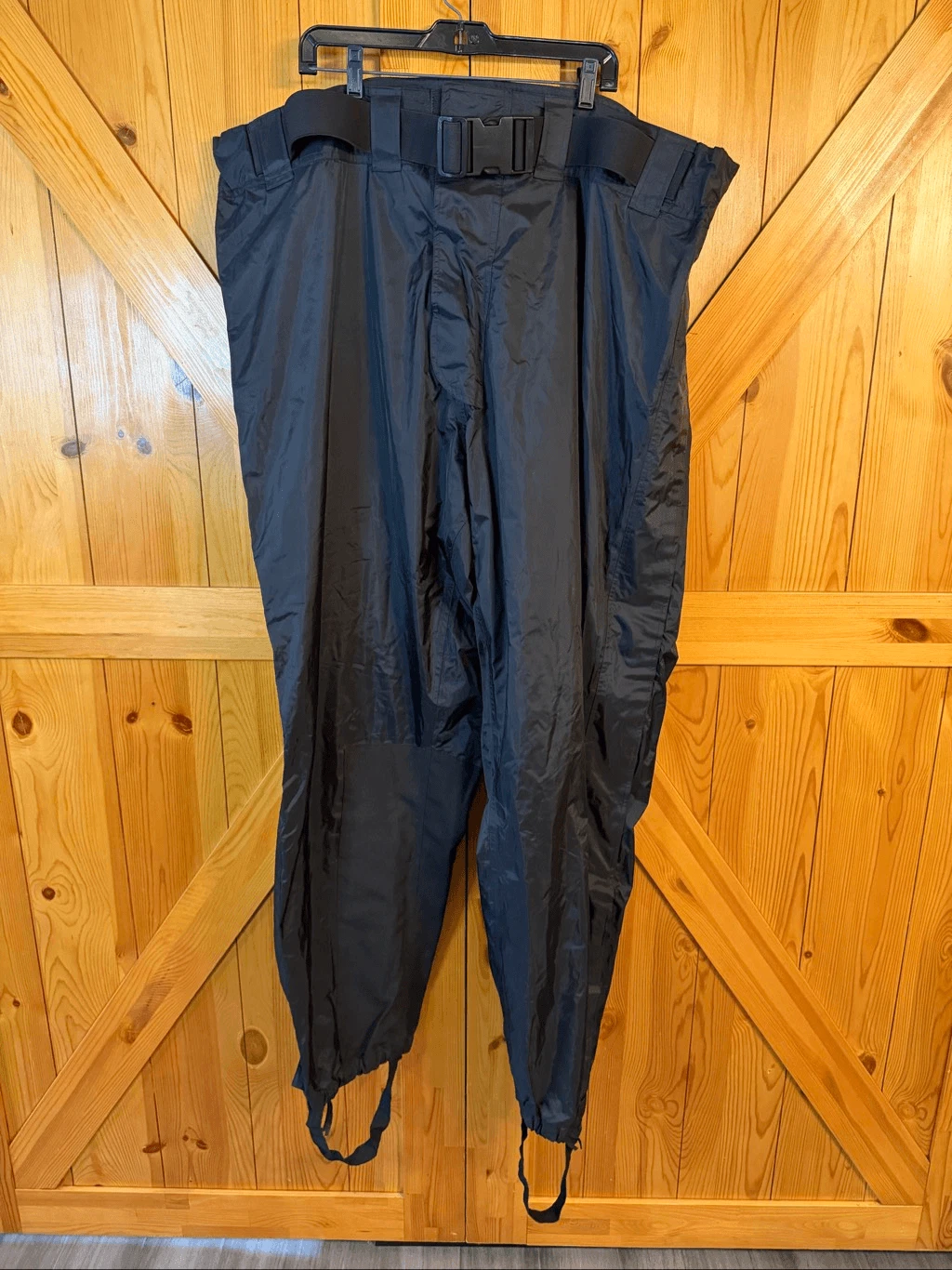 Harley-Davidson Rain Pants Mens Size 2X-Large Black Waterproof Nylon (7813)