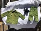 Original Vintage GI Joe A.T. Uniform and boots, combined shipping