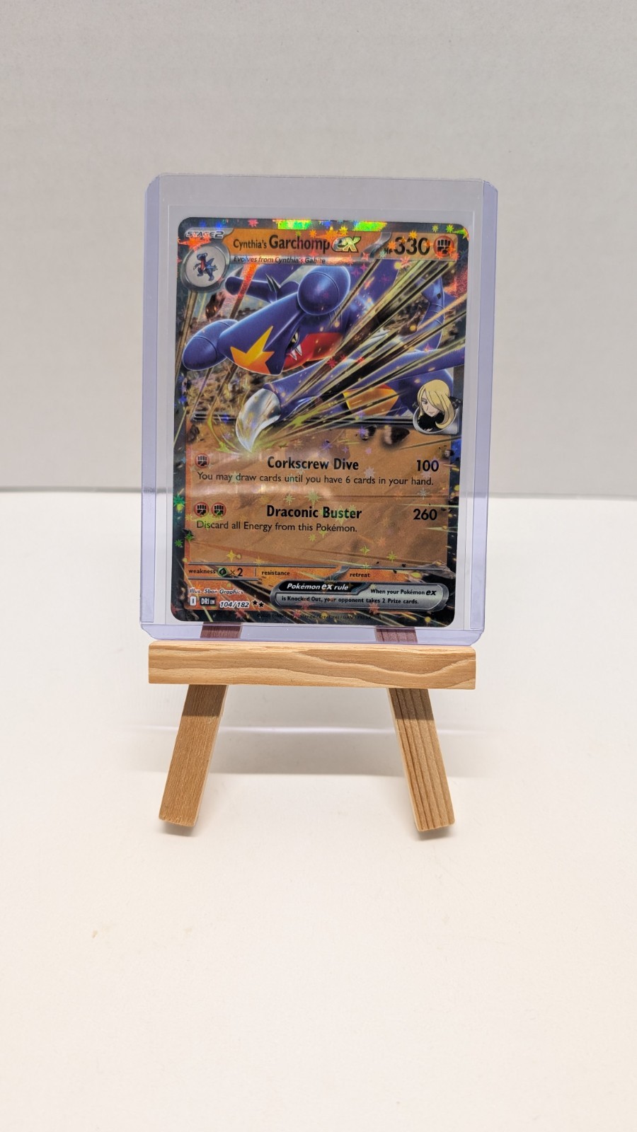 Pokémon TCG, Cynthia's Garchomp Ex 104/182 - Destined Rivals
