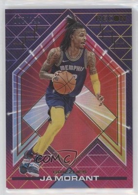 2021-22 Panini Recon Red 62/199 Ja Morant #12 00am
