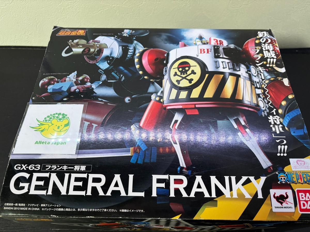 ロボット BANDAI GENERAL FRANKY GX-63 Soul of Chogokin One Piece General Franky GX-63 Action Figure