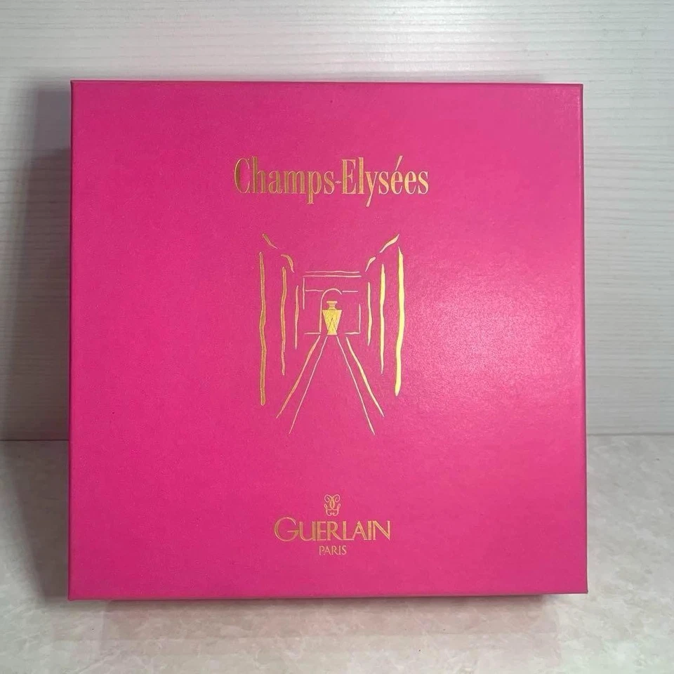 Raro GUERLAIN Champs-Elysees Caja de Regalo Eau de Toilette 50 ml Edición Limitada Nuevo Foto 2 de 4