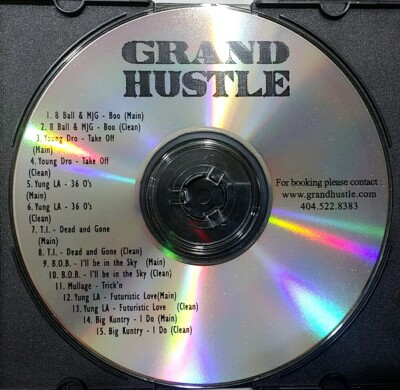 CD) Various – Grand Hustle , Promo, 15 Tracks, Rare. | eBay