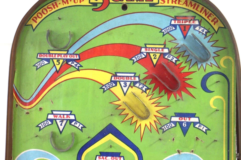 Push*M*Up 5 Juego Streamliner Pinball Juego Northwestern Productos Foto 4 de 4