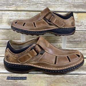 Timberland Altamont Leather Fisherman Sport Sandals Men's Size 11.5M Brown 79092 | eBay