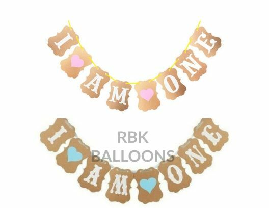 Happy Birthday Balloon Banner Bunting – Paper Garland Party Decoration For Kids & Adults, Multi-Colour