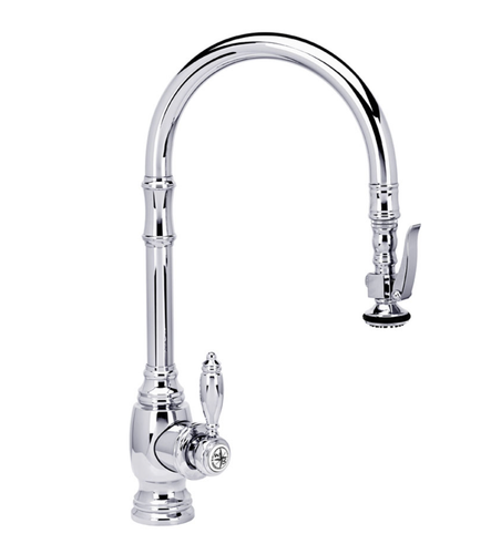 Waterstone Traditional PLP Pulldown Wasserhahn in Chrom 5600-CH