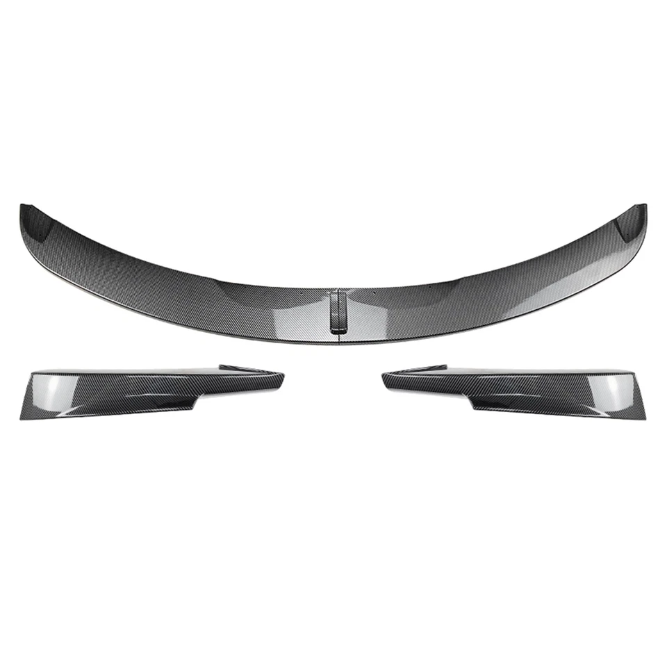 Front Bumper Splitter Lip For BMW 3 Series E90 E91 LCI M Sport 325i 335i 2009-12 - Image 2 of 4