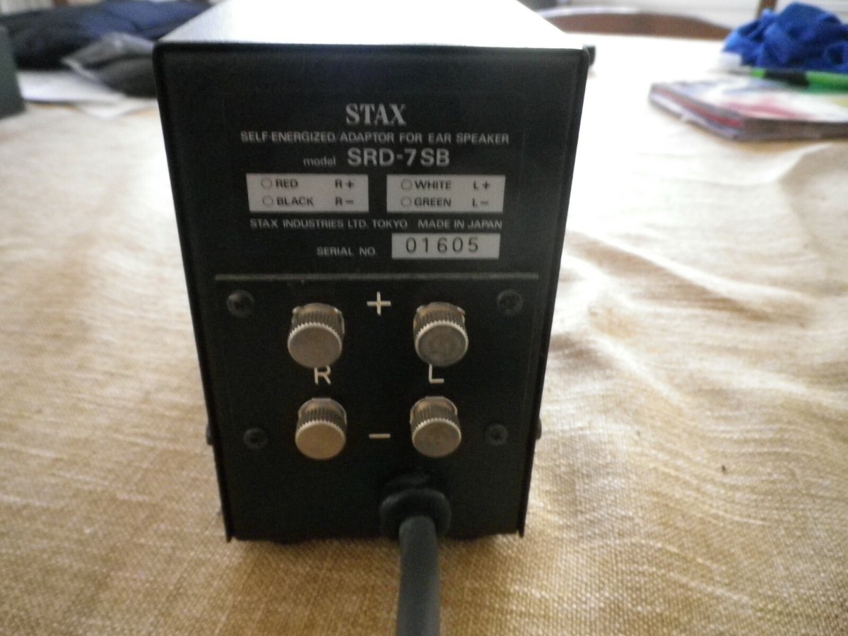 Near Mint STAX SRD-7 SB Adaptor, Perfect Working condition