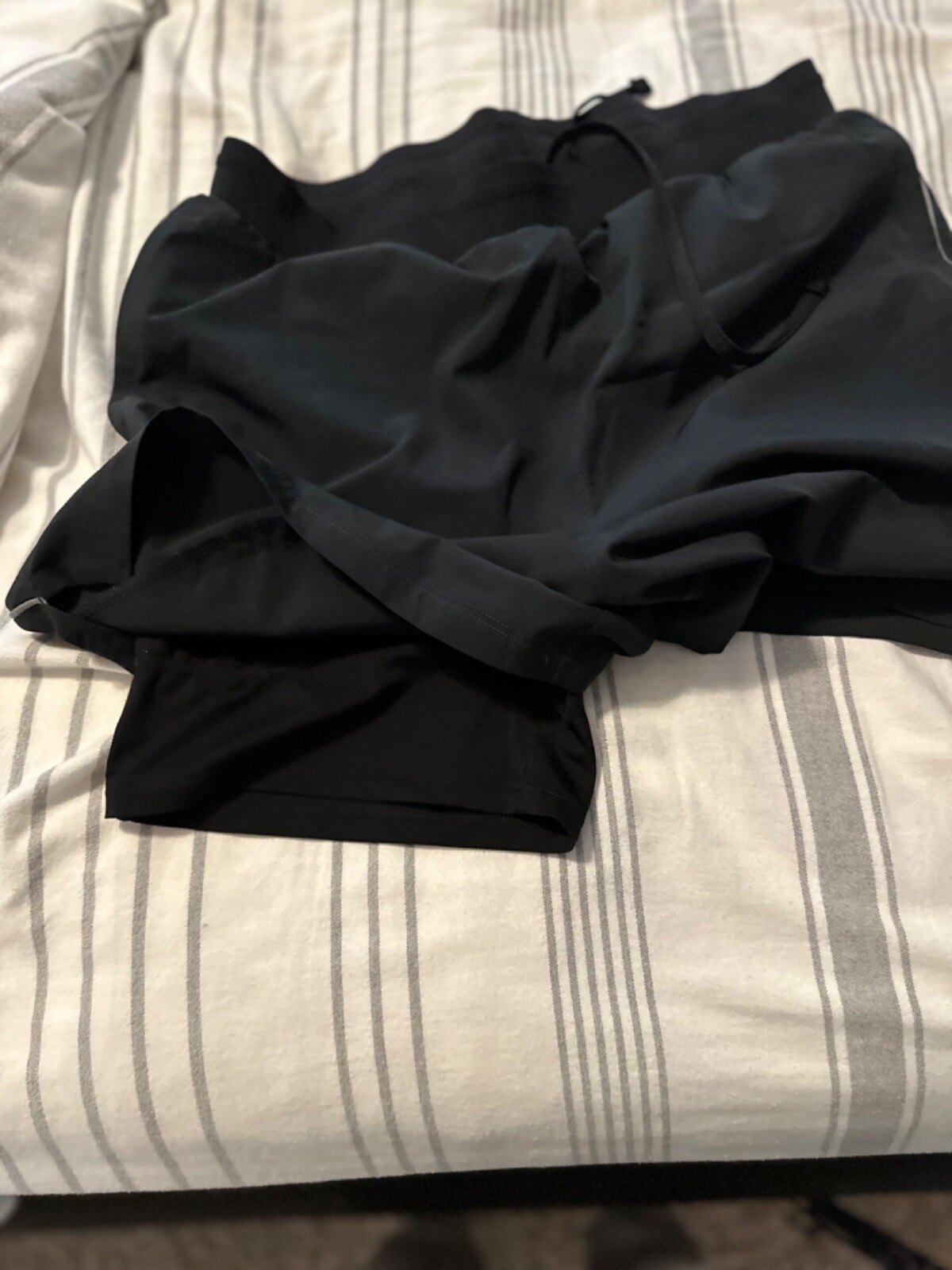 Fabletics workout shorts, 7” lined, medium, black - image 2