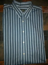 Men's Eddie Bauer Classic Fit Long Sleeve Button Front Shirt Size XXL 2XL