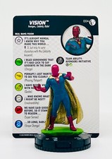 Marvel Heroclix Disney Plus Vision 004 Common w/ Card