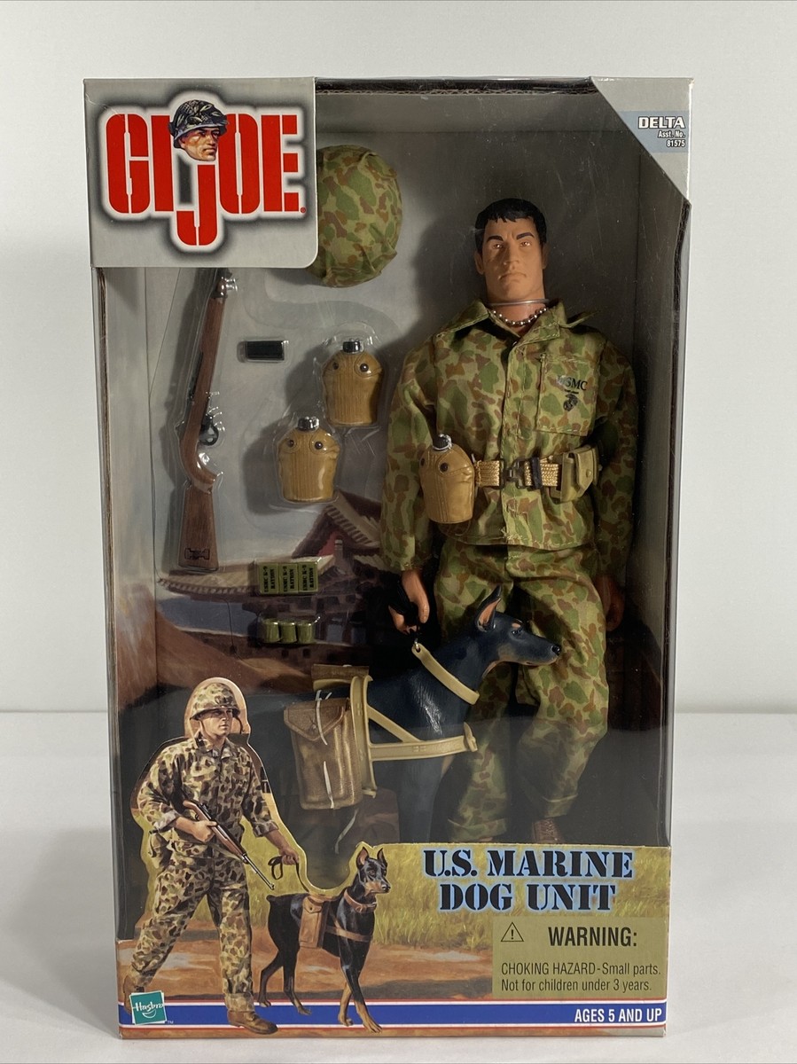 U.S. MARINE DOG UNIT GIジョー アメリカ海兵隊 K-9 G.I. Joe, U.S. MARINE DOG UNIT Doberman, Delta 81575, 1999