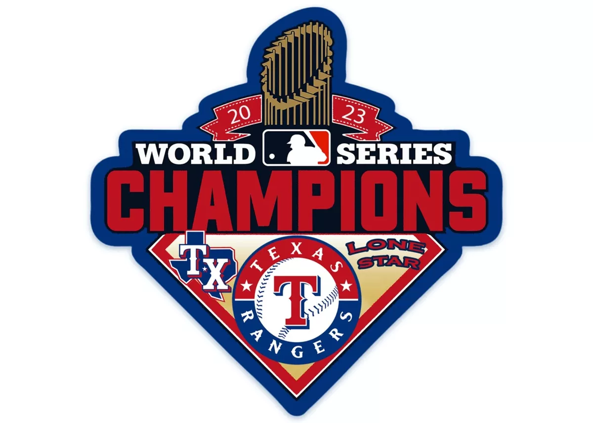 Texas Rangers - 2023 World Series Champions Indoor/Outdoor